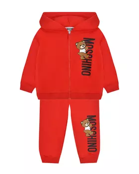 Спортивный костюм, красный Moschino