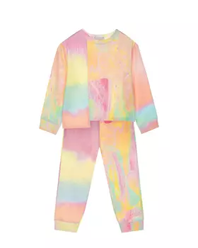 Спортивный костюм с принтом tie-dye Stella McCartney детский
