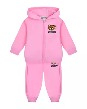 Спортивный костюм с вышитым лого Moschino