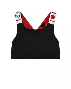 Спортивный топ, черный No. 21