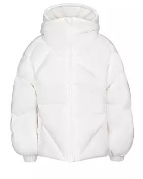 Стеганая куртка молочного цвета Bacon детская