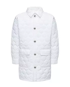 Стеганое пальто с накладными карманами Ermanno Scervino