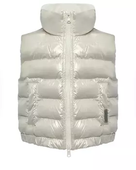 Стеганый пуховый жилет Brunello Cucinelli