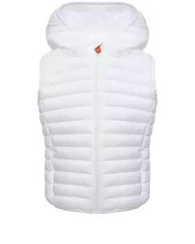Стеганый жилет с капюшоном Save the Duck