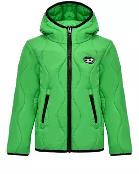 Стёганая куртка с капюшоном Diesel