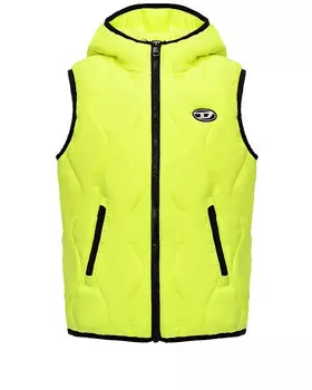 Стёганый жилет с капюшоном Diesel