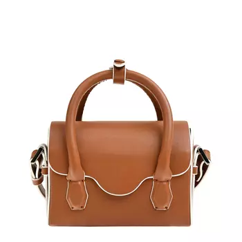 Сумка через плечо, коричневая Yese Studio