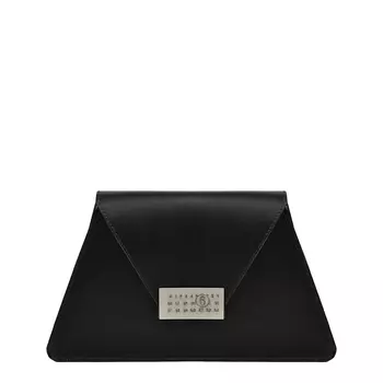 Сумка трапеция на плечо, черная MM6 Maison Margiela
