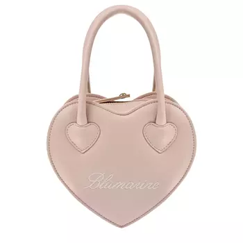 Сумка в виде сердца, розовая Miss Blumarine