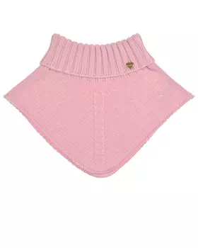 Светло-розовый шарф-ворот Il Trenino детское