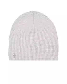 Светло-серая шапка бини Yves Salomon