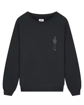 Свитшот черного цвета CP Company детский