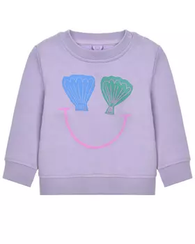 Свитшот принт смайл Stella McCartney