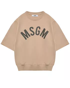 Свитшот с короткими рукавами MSGM