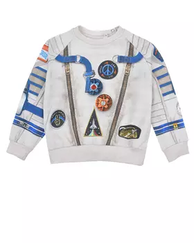 Свитшот с принтом "скафандр" Molo детский