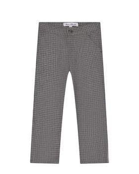 Темно-серые брюки в клетку Tartine et Chocolat детское