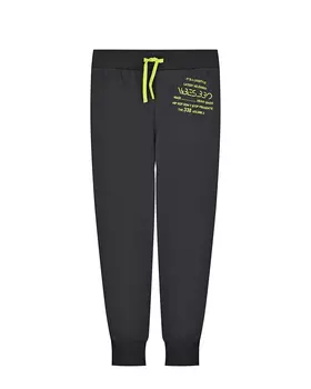 Темно-серые спортивные брюки Sanetta детское