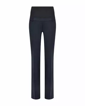 Темно-синие брюки для беременных Pietro Brunelli
