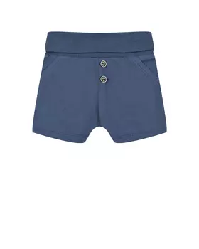 Темно-синие шорты с поясом на резинке Sanetta fiftyseven