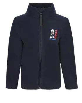 Темно-синяя кофта из флиса Poivre Blanc детское