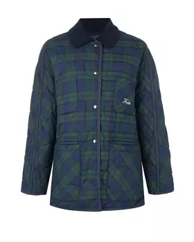 Темно-зеленая куртка в клетку Forte dei Marmi Couture