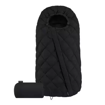 Теплый конверт для коляски Snøgga Deep Black CYBEX