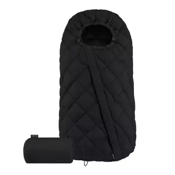 Теплый конверт для коляски Snøgga Deep Black CYBEX