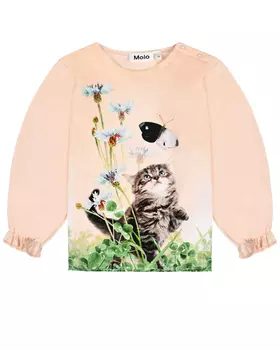 Толстовка Elina Kitten Clover Molo