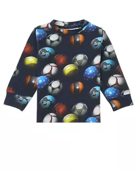 Толстовка Eloy Footballs Blue Molo детская