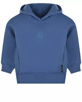 Толстовка-худи цвета индиго Dan Maralex детская