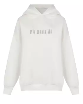 Толстовка-худи молочного цвета Flashin