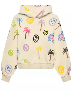 Толстовка-худи с принтом "пальмы" Barrow