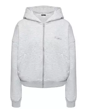 Толстовка-худи, серая Dan Maralex