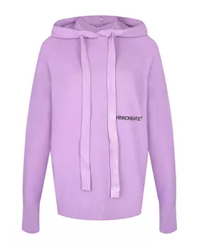 Толстовка-худи сиреневого цвета Hinnominate