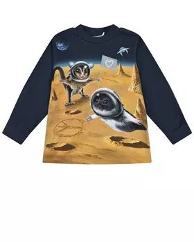 Толстовка Kawaii Uni с длинными рукавами Molo детская