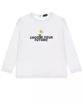 Толстовка молочного цвета Monnalisa детская