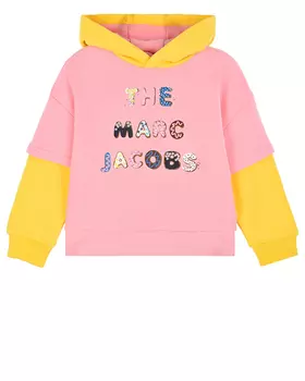 Толстовка с эффектом многослойности Marc Jacobs (The) детская