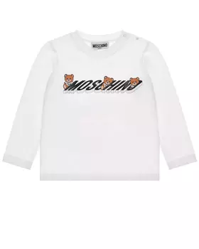 Толстовка с логотипом Moschino детская