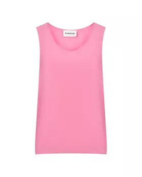 Топ из шифона, розовый Parosh