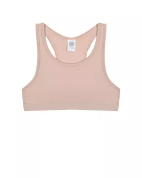 Топ однотонный кремовый Sanetta