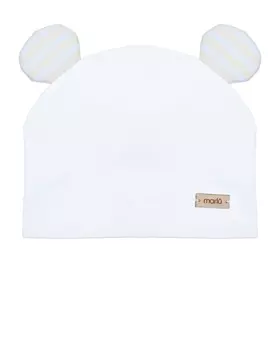 Трикотажная шапка с декоративными ушками Marlu