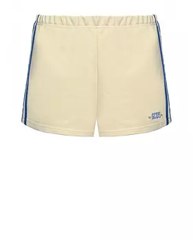 Трикотажные шорты с лампасами GCDS