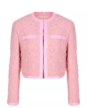 Твидовый укороченный жакет ALINE