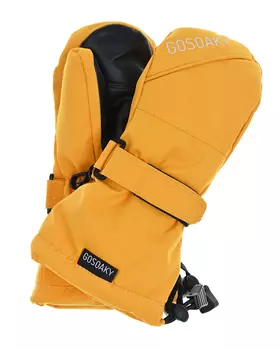 Удлиненные желтые варежки GOSOAKY детские