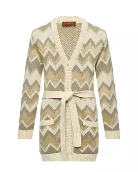 Удлиненный кардиган с узором "зигзаги" Missoni