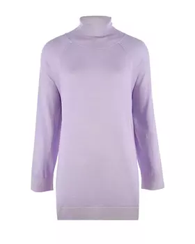 Удлиненный сиреневый джемпер Panicale