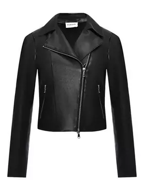 Укороченная кожаная куртка Parosh