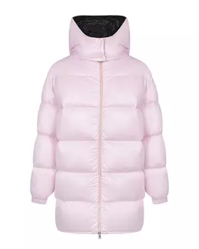 Укороченное розовое пальто-пуховик Blanchett Goose