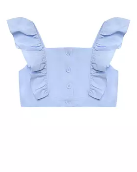 Укороченный топ с рюшами Dan Maralex