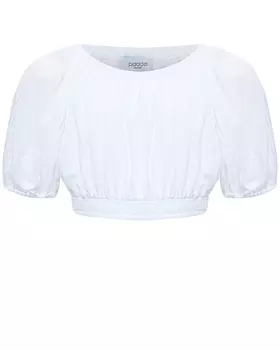 Укороченный топ в мелкую клетку Paade Mode